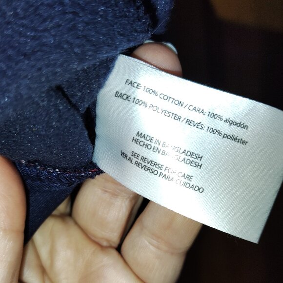 Orvis Fleece Lined Flannel Shirt Womens Medium Shacket Snap Jacket Plaid Red Blu - Picture 6 of 7